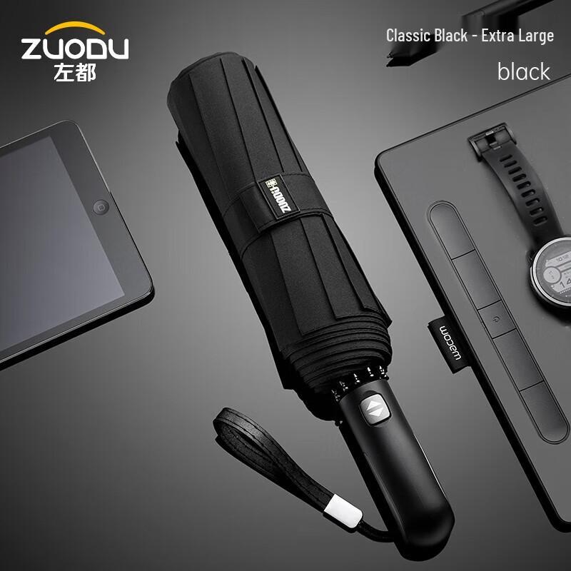 ZUODU Automatic Foldable Storm-Resistant Umbrella