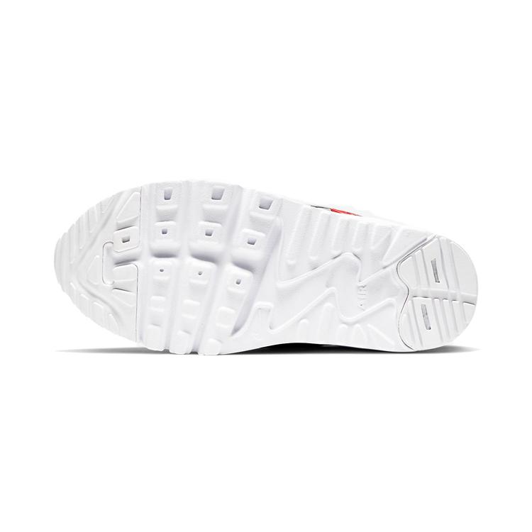 Nike Air Max Tiny 90 Low Top Casual Shoes Metallic Silver Children Aged 3 7 Years Old 881927-017