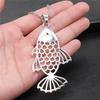 45cm Or 70cm Long Chain Necklace Marine Life Octopus Wedding Jewelry Findings QN048