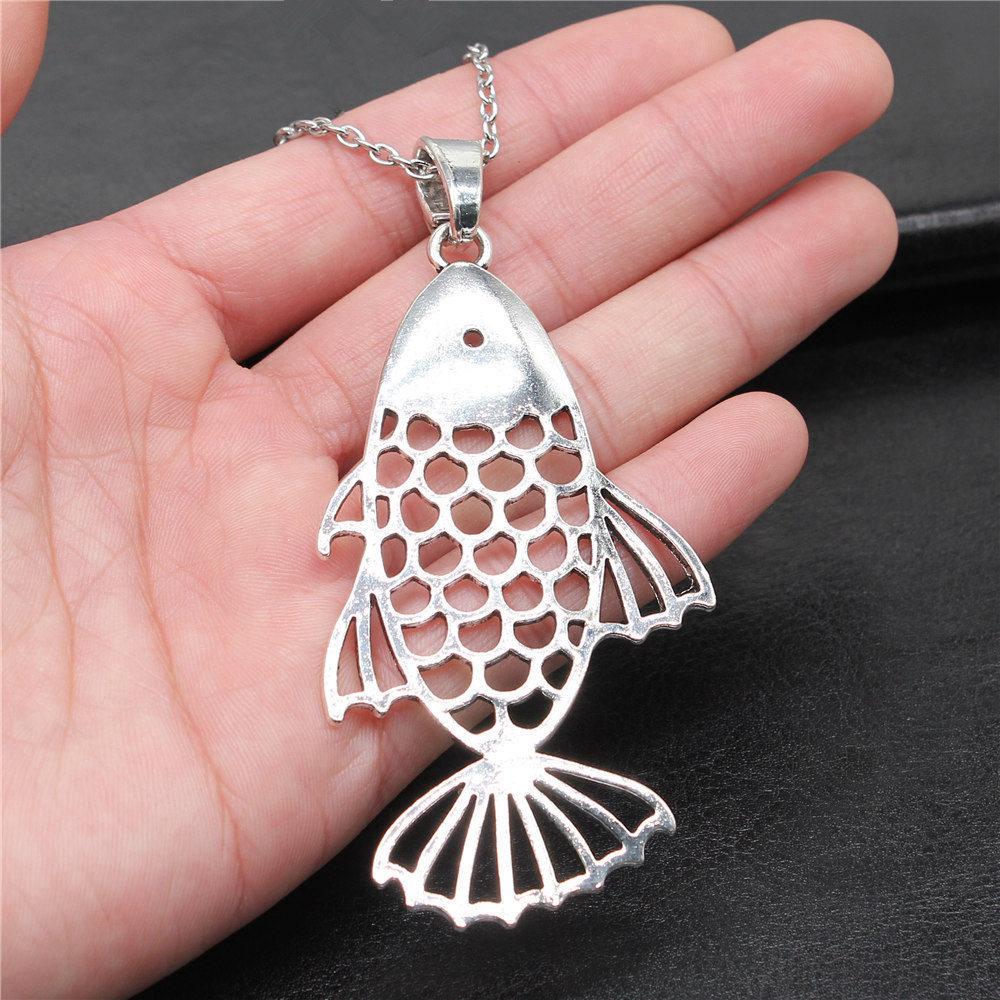 45cm Or 70cm Long Chain Necklace Marine Life Octopus Wedding Jewelry Findings QN048