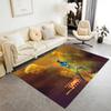Abstract Colorful Portrait Floor Rug Office Rug Suitable for Dining Room Foyer Balcony Decorate room Antislip Carpet Decorate Offices