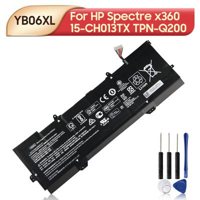 Batteria al Litio Ricaricabile Per HP Spectre X360 15-CH013TX TPN-Q200 15T-CH000 YB06XL HSTNN-DB8H Batteria per Laptop 84.08Wh