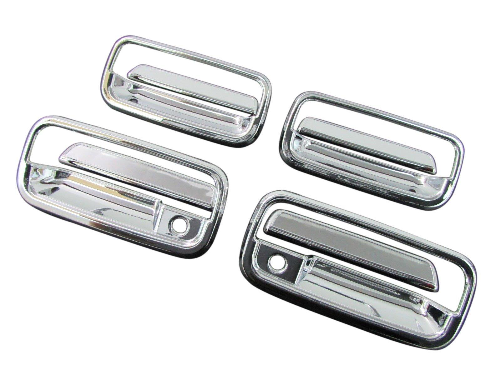 

BRIGHTZ Chrome Door Handle Covers with Knob and Plate for Land Cruiser Prado 90 Series 733 Series/95 [DHC-NOBU-211]