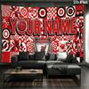 Custom Name,Liverpool Wall Tapestry, Aesthetic Printed Fabric Blanket, Suitable for Bedroom, Living Room, and Home Decor.