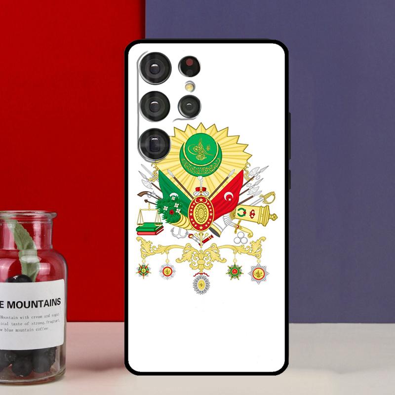 Ottoman Empire Coat Of Arms Funda Case For Samsung Galaxy S25 Ultra S9 S10 S20 S21 S22 Plus S23 FE S24 Ultra Phone Cover