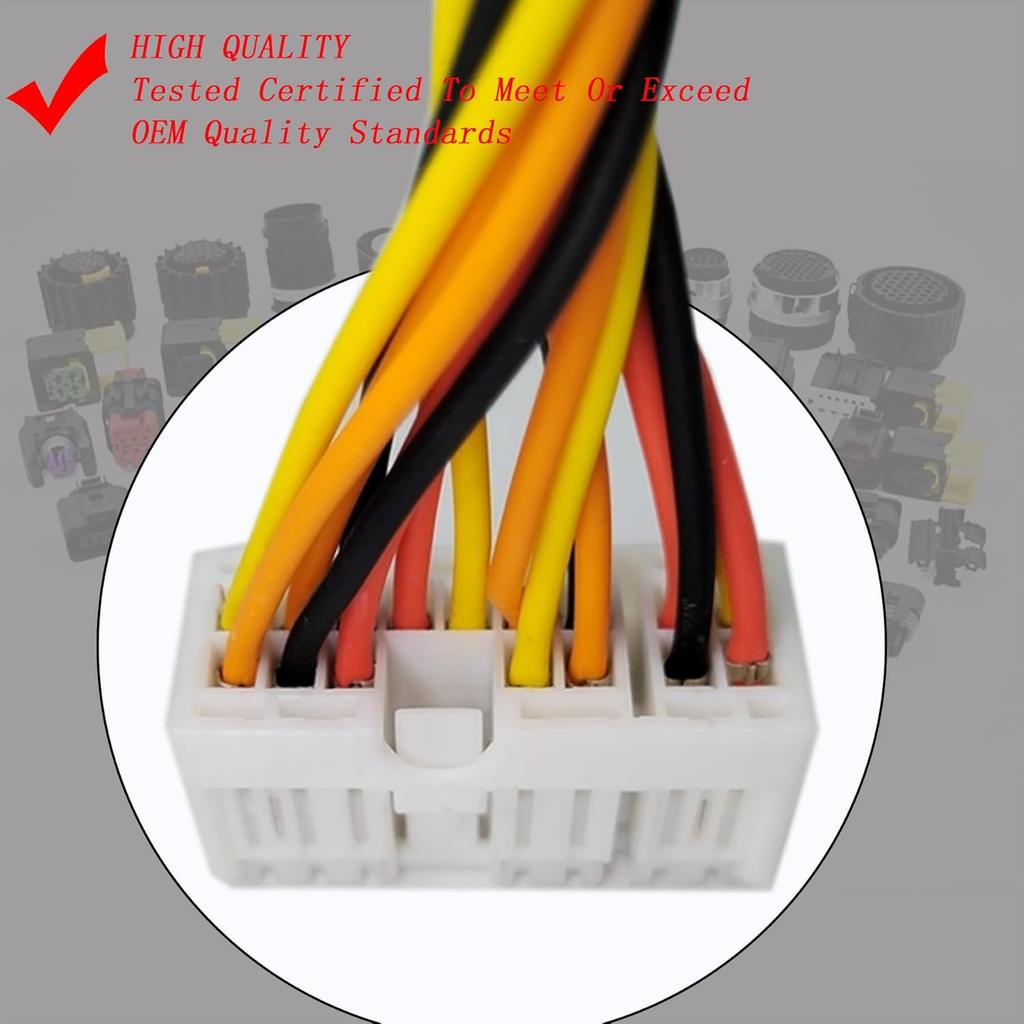 Power Window Switch Assembly Harness Connector Plug for Nissan Titan Armada Altima Almera Pathfinder Patrol Murano Frontier Xterra X-Trail Navara