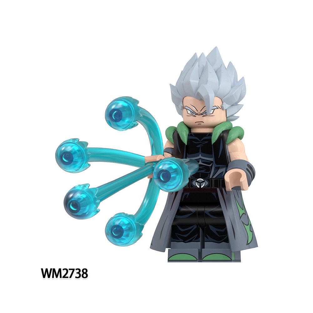 WM6186 Anime Series Goku Children's Building Blocks Toy (Bagged) 2738-2745