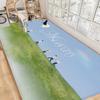 Kpop P-PLAVE Long Rugs Cheaper Anti-slip Modern Living Room Balcony Printed Bedside Area Rugs