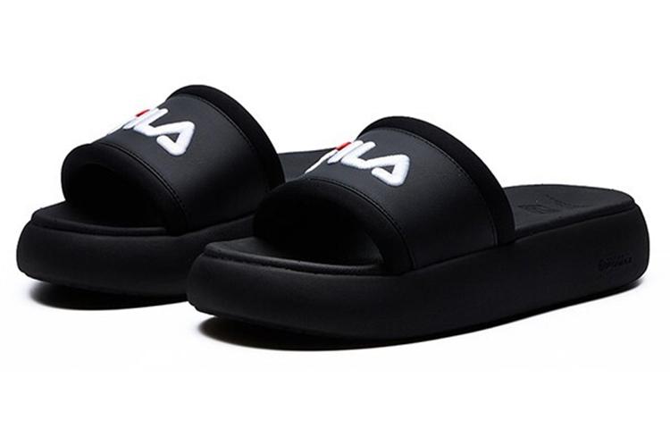 Women's Slippers FILA Donut Fashion Casual Slippers For Black Women's