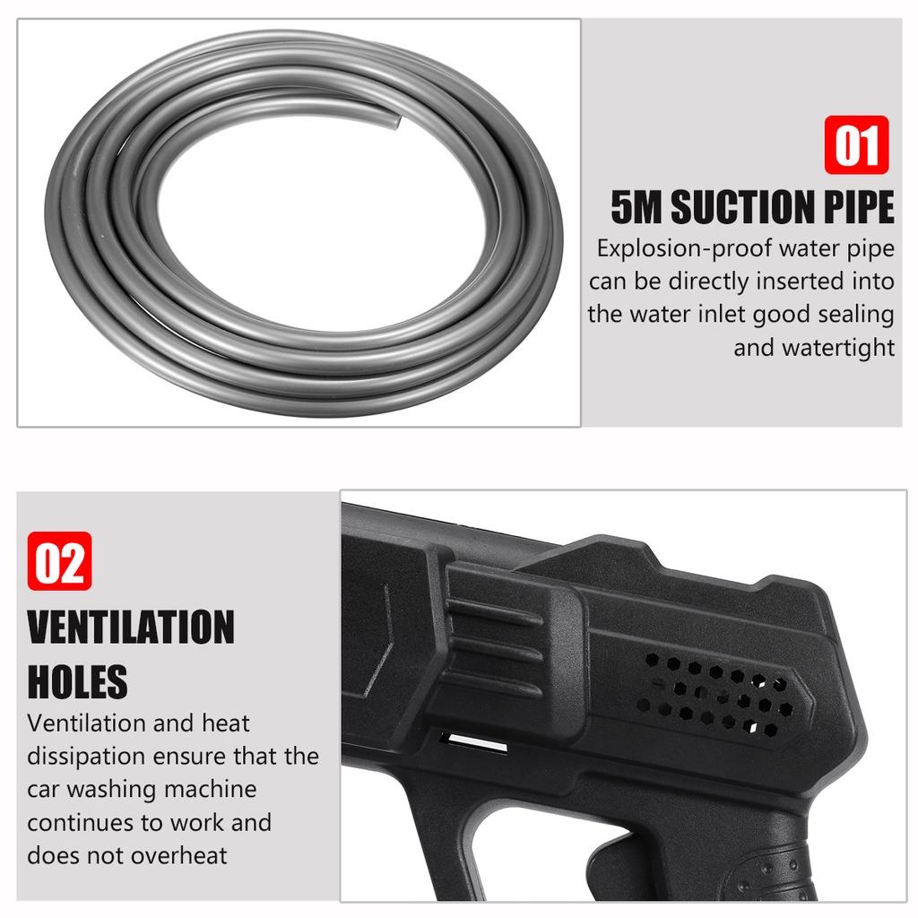 70Bar 88VF vysokotlaký čistič Automyčka Sprej Akumulátorový vodní rozprašovač Čisticí formulář