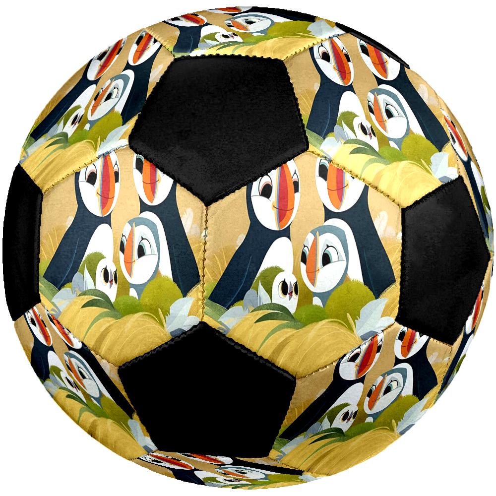Puffin Rock Theme Size 5 Soccer Ball, Suitable for Both Indoor and Outdoor Matches, a Gift Suitable for Everyone.