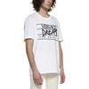 Versace Ss22 Letter Print Solid Color Round Neck Short Sleeve T-Shirt Men Tops White 1005783-1A04025-1W000