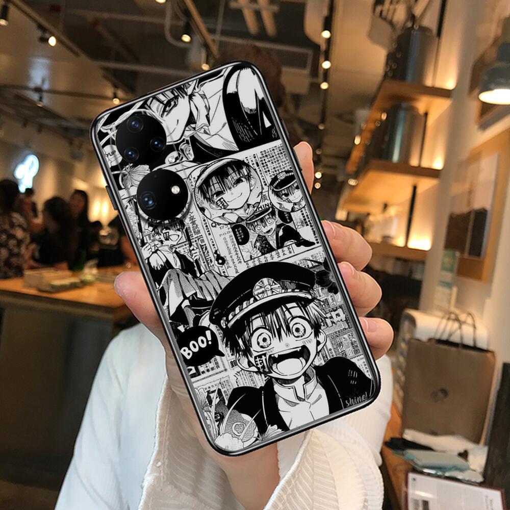 Toilet-bound Hanako-Kun Anime Phone Case For Huawei P50 P40 P30 P20 10 9 8 Lite E Pro Plus Black Etui Coque Painting Hoesjes Com