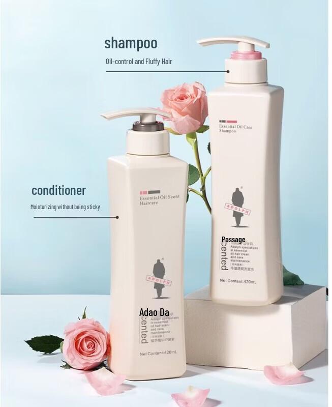 

ADOLPH Easy Rinse Essential Oil Refreshing Shampoo & Body Wash Set