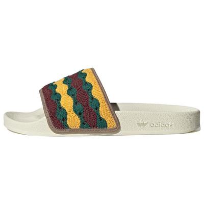 Adilette Slides Crochet Unisex Sneakers Multi-Color Off-White Shadow-Red FZ6456