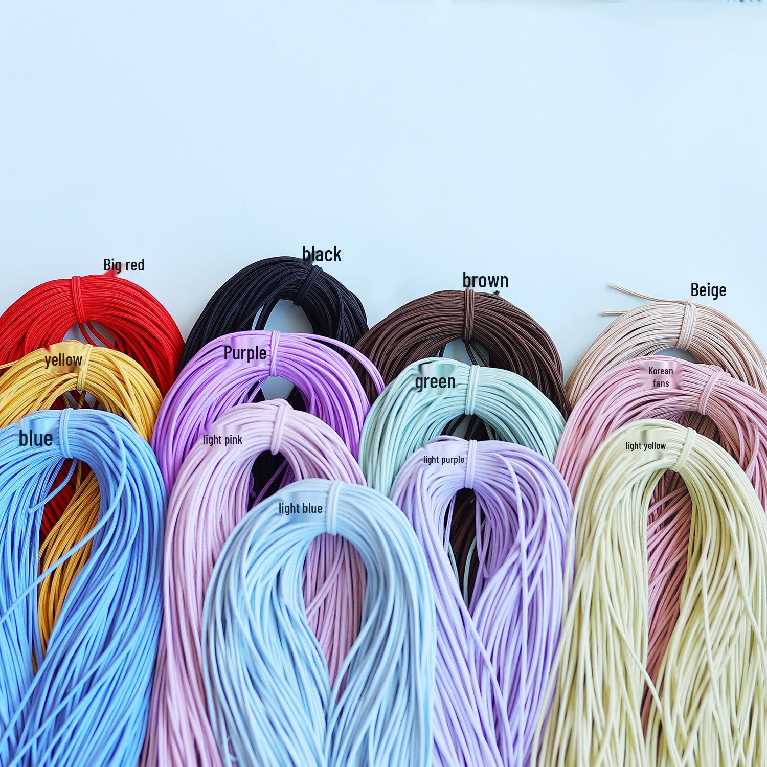 High Elasticity Hexagonal Hair Ties & Headbands – Handmade DIY Accessories