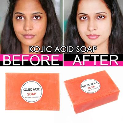 Kojic Acid Mýdlo Ručně vyrobené bělící mýdlo Mýdlo pro zesvětlení pleti Ručně vyrobené mýdlo Glutathionové bělící mýdlo Čištění pleti