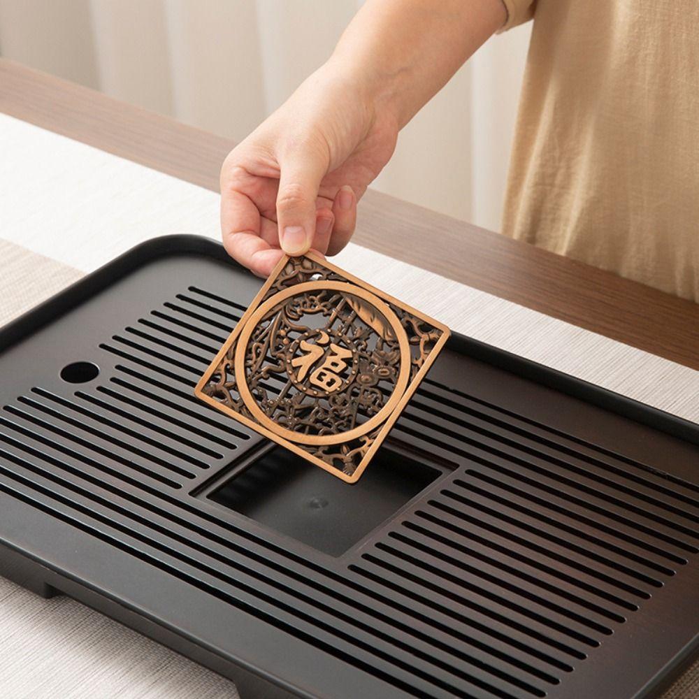 Water Storage Filter Tea Serving Tray Quick Drainage Gongfu Tea Set Table  Kungfu Tea Table