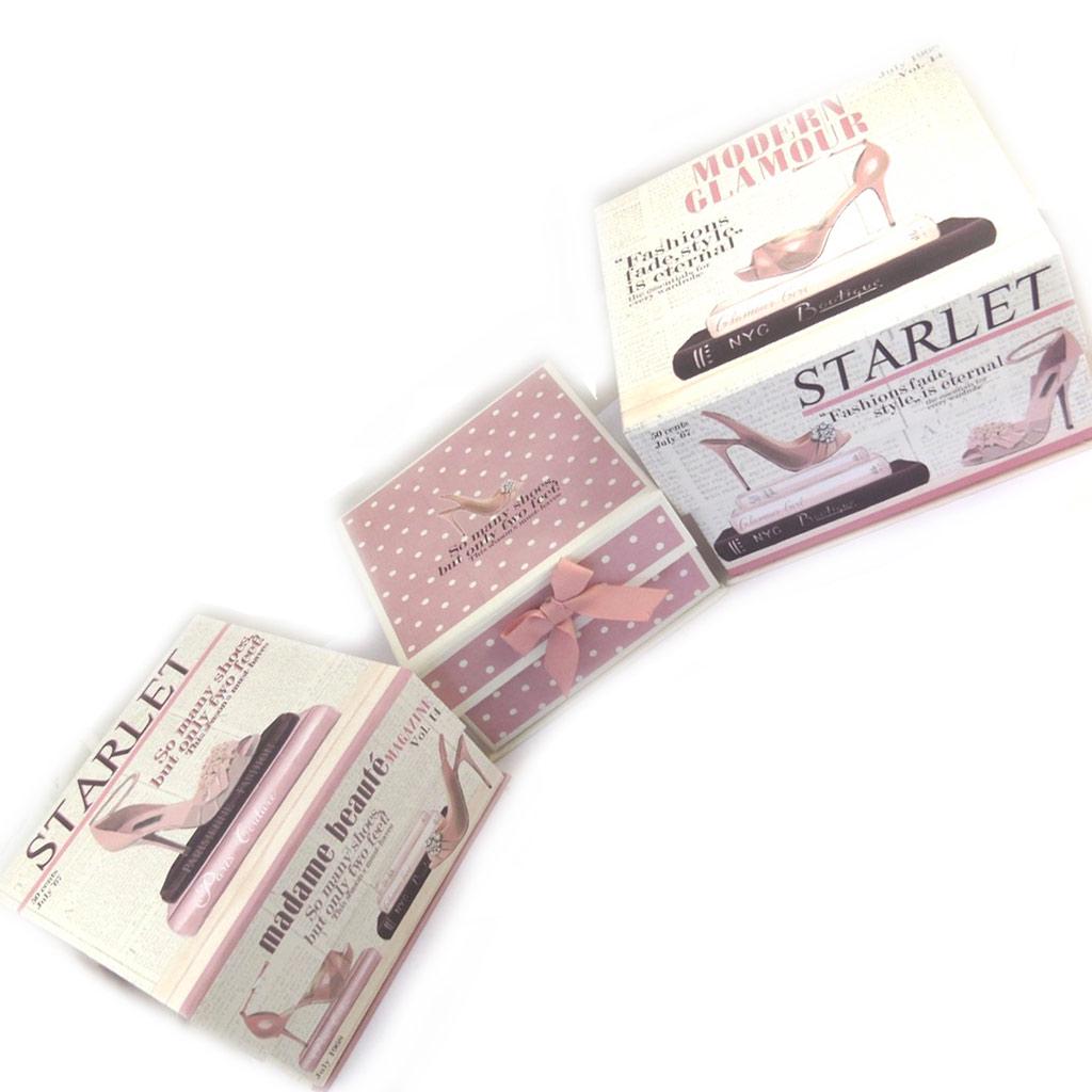 Les Trésors De Lily [M3995] - Set de 3 boîte gigognes 'Belle Epoque' beige rose