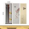 Japanese Light Luxury Rosewood Chopstick Set for One - Lacquer-Free & Wax-Free