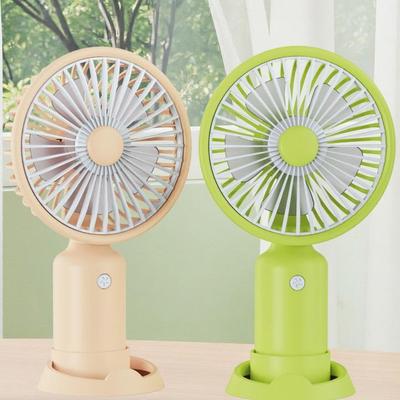 Portable USB Rechargeable Mini Fan: Three-Speed Summer Desktop or Handheld Fan for Students and Children