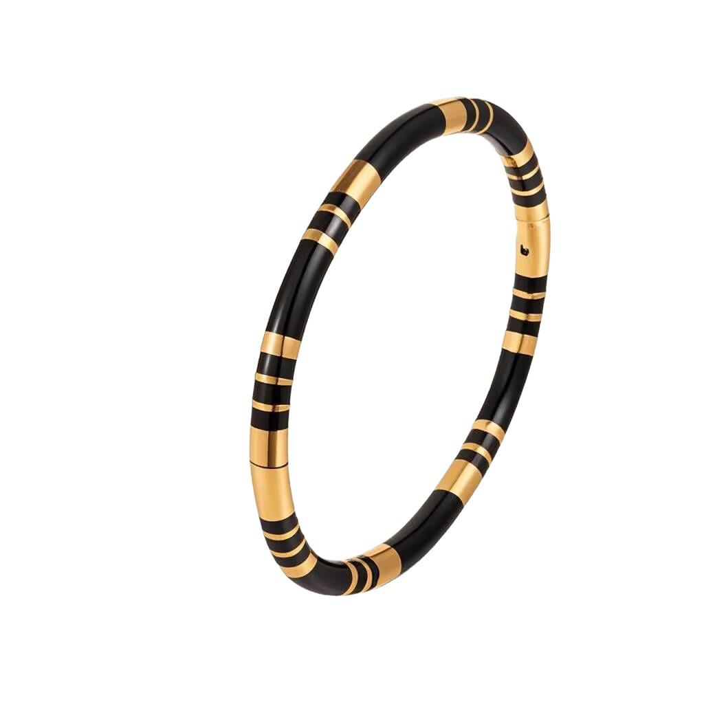 European & American Stainless Steel Women's Titanium Bracelet - Colorfast, Niche Fashion, High-End Feel