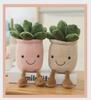 Creative Plush Tulip Succulent Ornaments – Fun Simulated Potted Decor for Home, Study, or Living Room