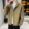 Men's 2024 Spring/Autumn Lapel Loose Fashionable Trendy Plus Size Casual Jacket