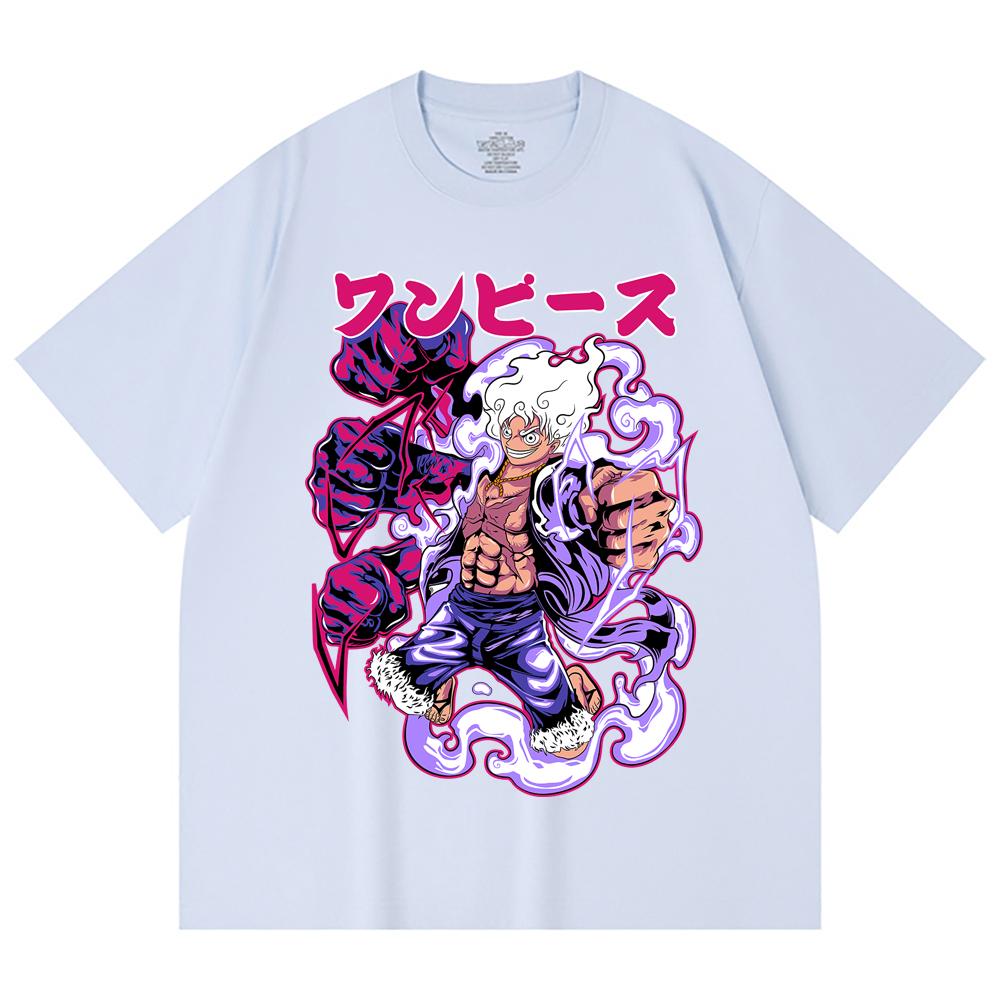230 Gsm 100% Cotton One Piece V28 Nika Print Unisex Heavy Cotton T Shirt