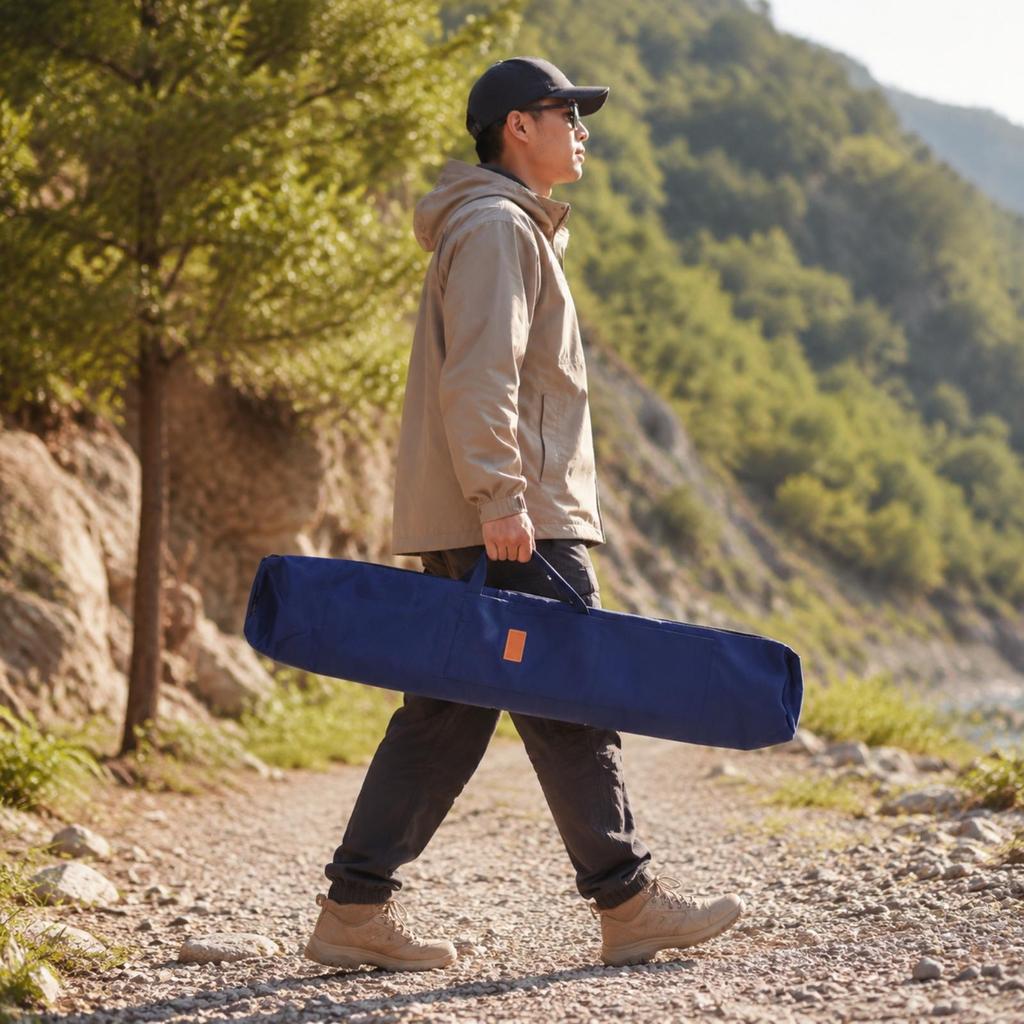 Bag Water-Resistant Fishing Rod with Shoulder Strap Long-Lasting for Anglers