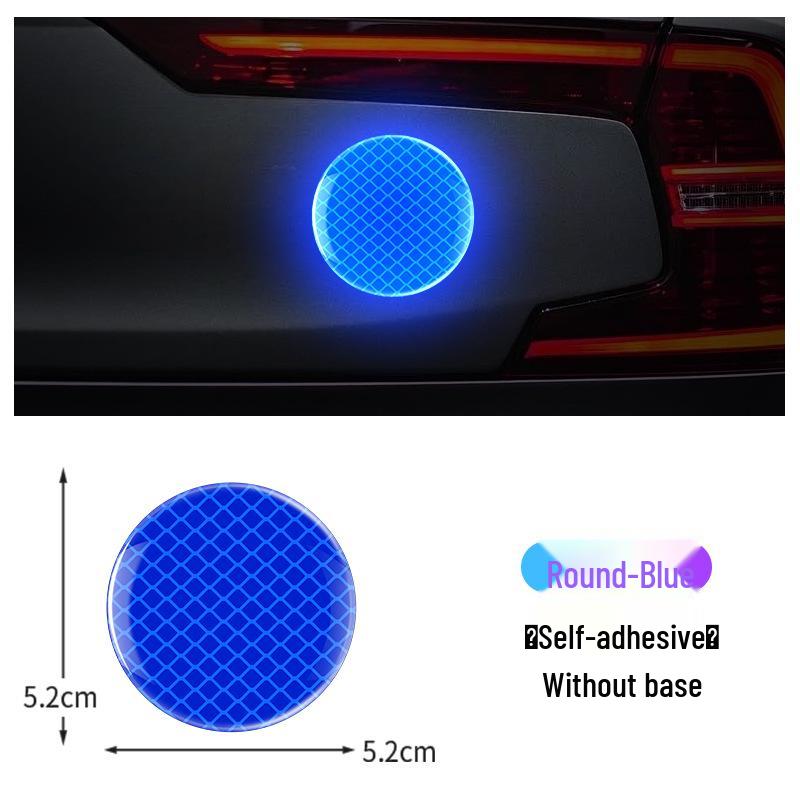 Reflektierender Warnschild-Aufkleber für Autos, Motorräder, Elektrofahrzeuge und Fahrräder