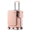 20-Inch Stylish Front-Opening Carry-On Suitcase for Short Trips and Business Travel
