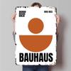 BAUHAUS Stil Dekorative Malerei Geometrische Kunst Eisen Wandbehang Modern Minimalistisch Wohnzimmer Wanddekor