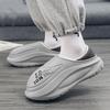 Fashion Winter Men Women Warm Slippers Outdoor Cotton Slippers Indoor Home Non-Slip Shoes Men's Bedroom Warm Plush Slippers 36-45