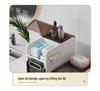 Luxury Bathroom Crevice Storage Rack Trolley - No Installation Required, Floor-Standing Cabinet.