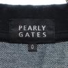 Pearly Gates Made In Japan Short Sleeve Polo Shirt Navy Women Used