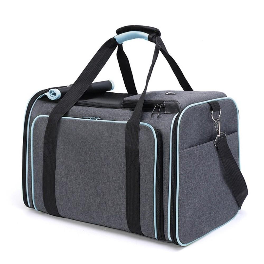 Multifunctional Expandable Cat Carrier Bag Breathable Foldable Pet Travel Carrier Reversible Pet Backpack for Cat Dogs