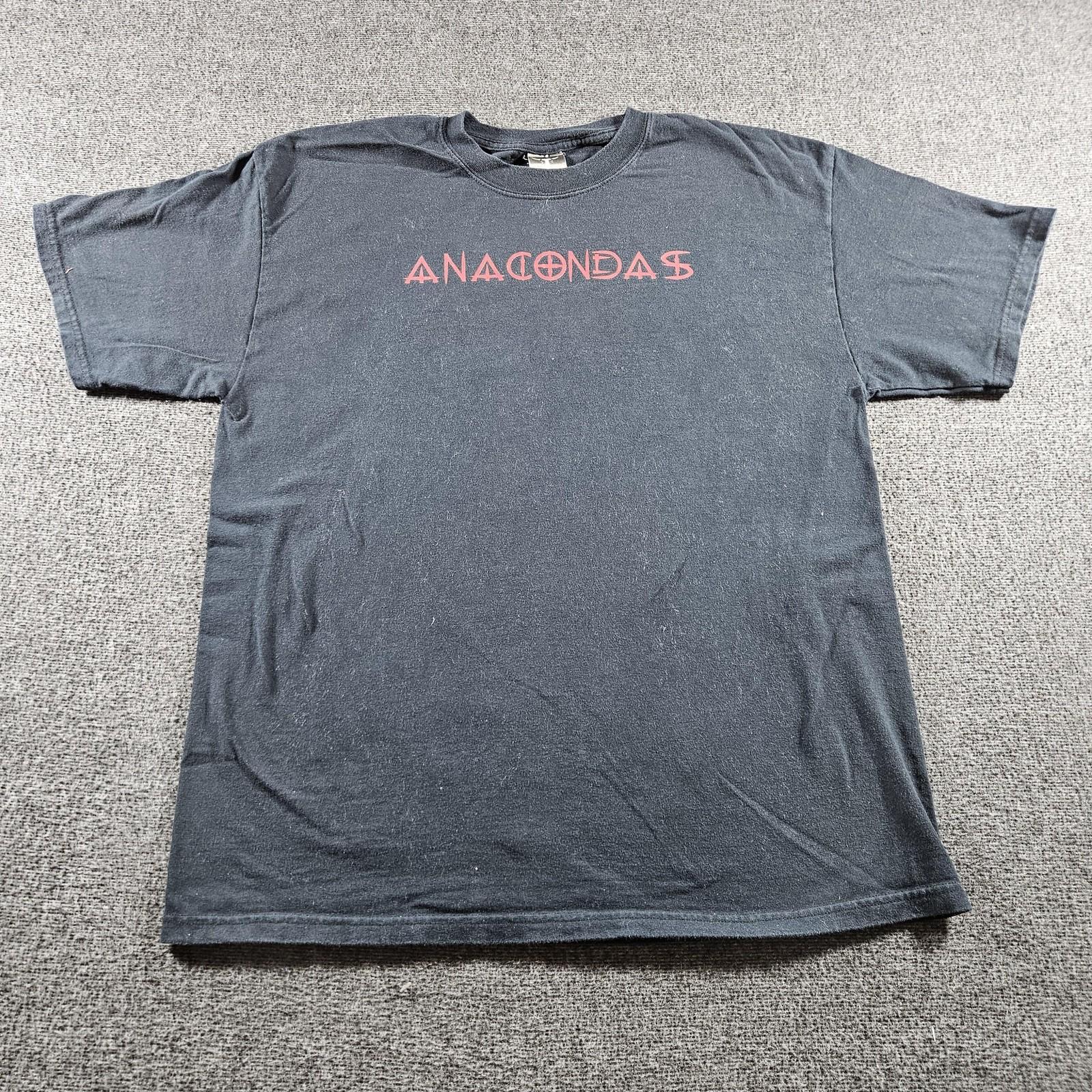 Anaconda 3 Movie Promo Shirt RARE Black Size M/L Unisex T-Shirt XXL