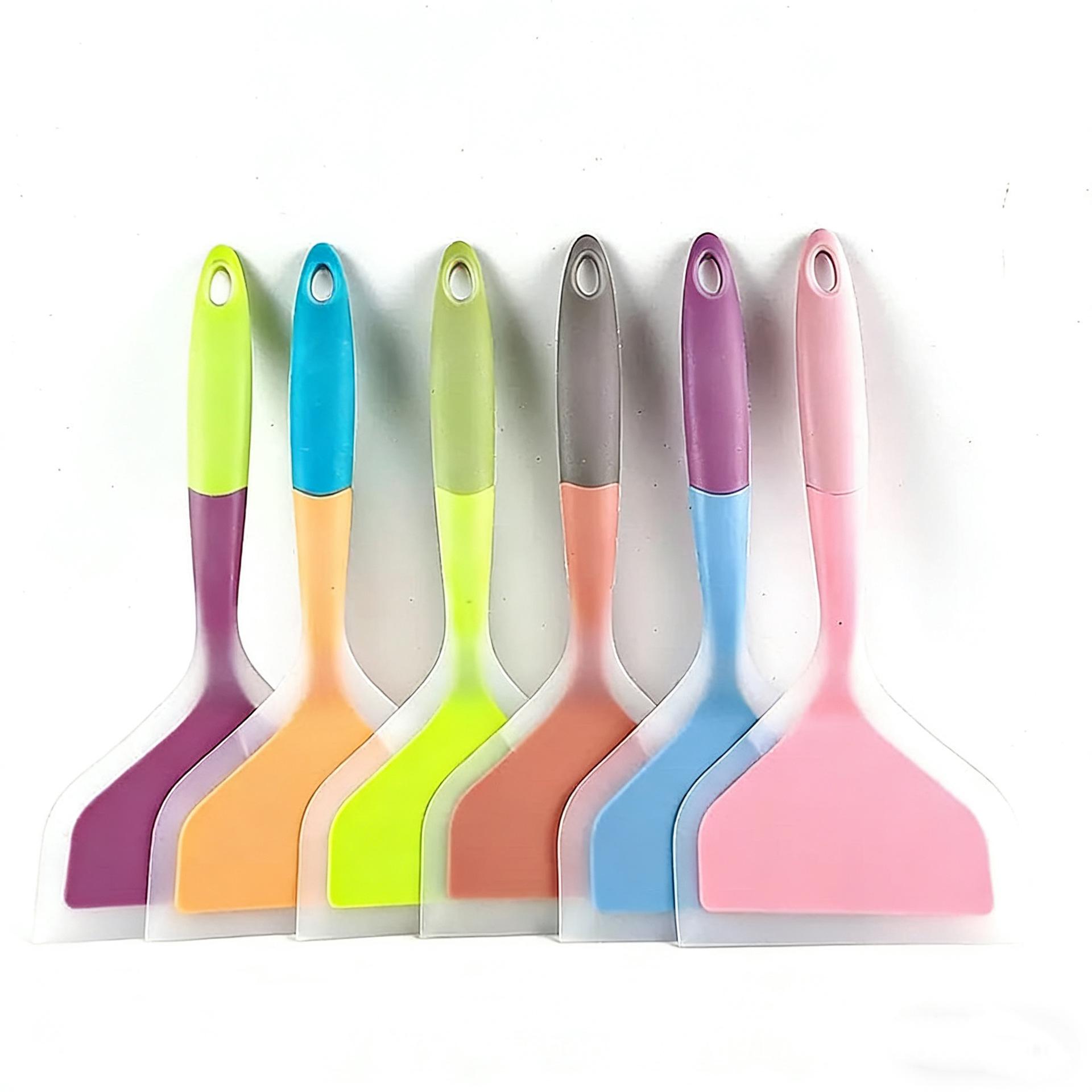

Silicone Tamagoyaki Spatula: Non-stick, Heat Resistant, Anti-slip, Multi-functional Cooking Tool for Eggs & Pancakes