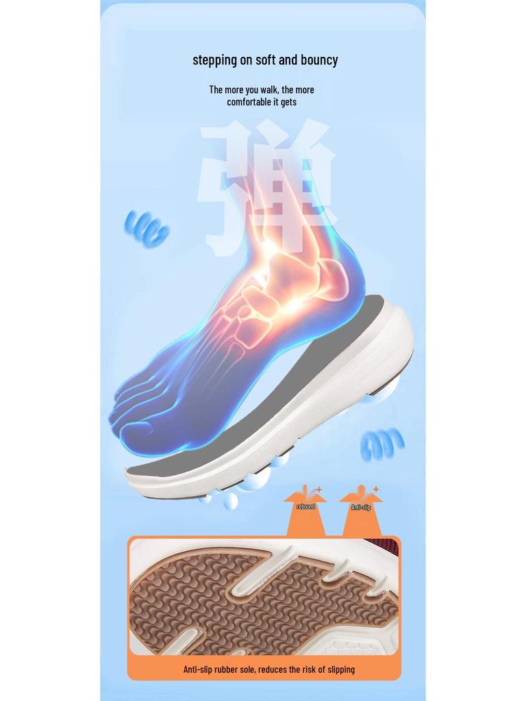 Rozšířené Pohodlné Unisex Chodící Boty pro Široká a Oteklá Chodidla - Velká Velikost