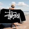 B-Billiard F-Fashion Brand N-Number 8 Microfiber Blanket Beach Towels Oversized Printing Super Absorbent Pool Towel Blanket