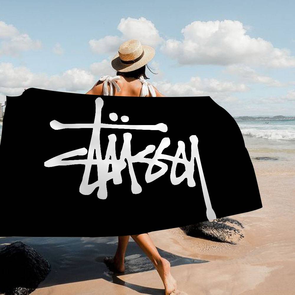 B-Billiard F-Fashion Brand N-Number 8 Microfiber Blanket Beach Towels Oversized Printing Super Absorbent Pool Towel Blanket