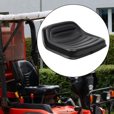 Forklift Seat Black Sturdy Repair Ergonomic Agriculture Vehicle Chair Adjustable Angle Breathable