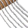 1String, Grey Natural Transverse Hole Nugget Pearls Beads, for DIY Necklaces Bracelets Accessories, Jewelry Making, Birthday, Wedding, Party Gift 36cm