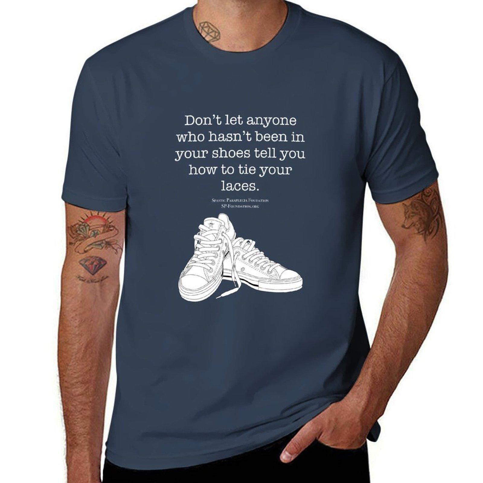 Laces 2 Tshirt Basic Solid Tee For Daily Use S