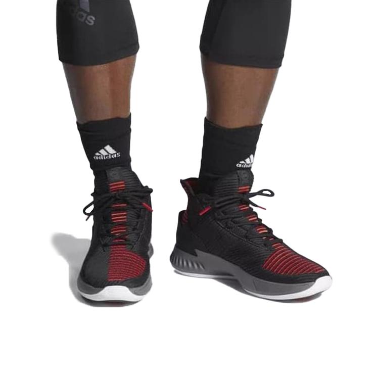 Adidas D Rose 9 Black Scarlet AQ0039