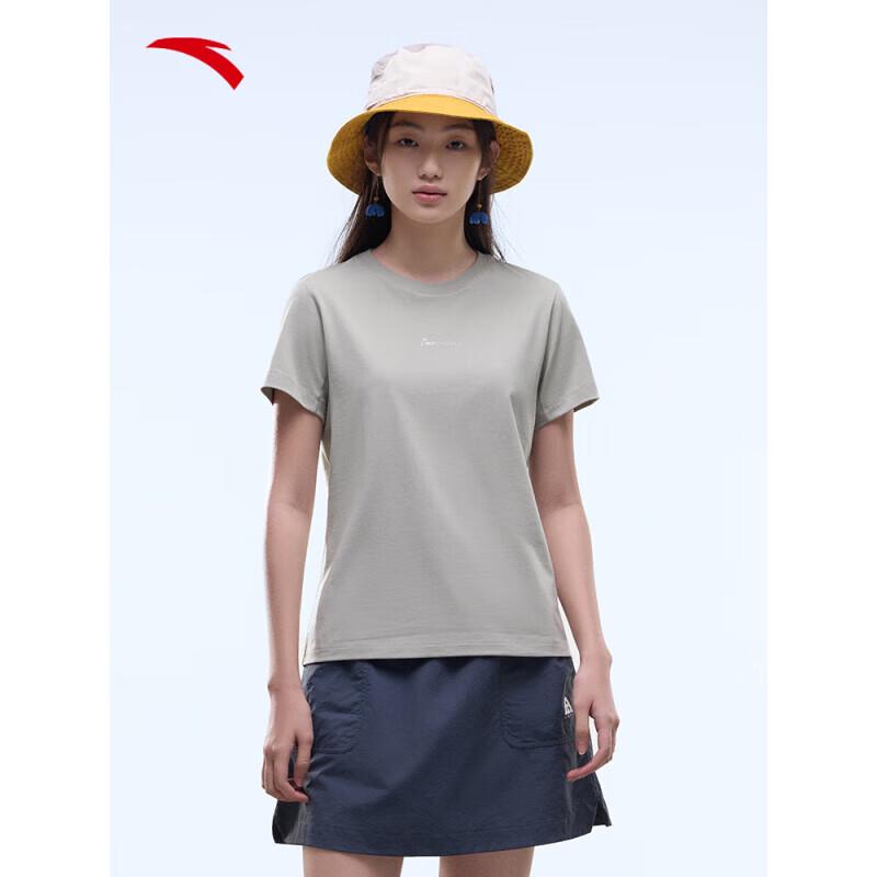 

ANTA Women s Ice Silk Outdoor Casual Knit Short Sleeve T-Shirt 180/2XL