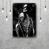 skeleton Vintage Tin Sign Home Decor Wall Decor Art Wall Mural Room Decoration Decor Retro Metal Sign Plate Bar Posters