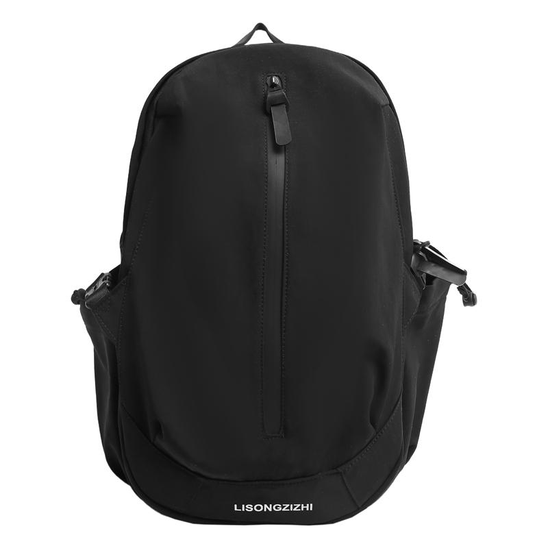 

Студенческий школьный рюкзак большой вместимости Женский дорожный рюкзак Однотонный рюкзак чёрный