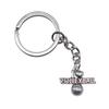 I Love Golf Charm Letter Keychain Heart Pendants Sport Key Ring 28mm